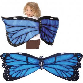 Ali indossabili farfalla blu