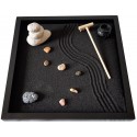 Giardino Zen Stone 25x25x1 cm BLACK