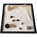 Giardino Zen Stone 25x25x1 cm WHITE